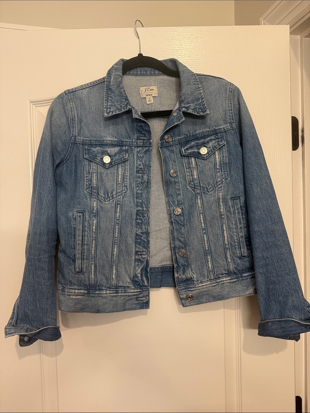 J. Crew Classic Light Blue Denim Jacket